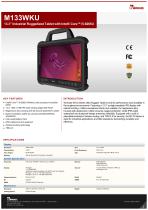 13.3” Industrial Ruggedized Tablet with Intel® Core™ i5-8265U M133WKU