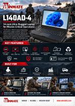 14-inch Ultra Rugged Laptop with Intel® Core™ i5-1235U L140AD-4