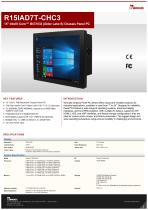 15" Intel® Core™ i9/i7/i5/i3 (Alder Lake S) Chassis Panel PC R15IAD7T-CHC3