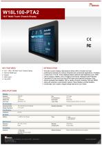 18.5" Multi-Touch Chassis Display W18L100-PTA2