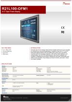 21.3” Open Frame Display R21L100-OFM1