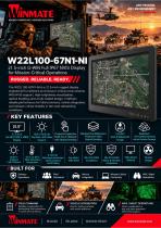 21.5” G-WIN Full IP67 NVIS Display W22L100-67N1-NI