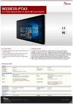 21.5" Intel® Celeron® N6211 PT Series HMI Touch Panel PC W22IE3S-PTA3