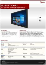 21.5” Intel® Core™ i5 (Tiger Lake) Chassis Panel PC W22IT7T-CHA3