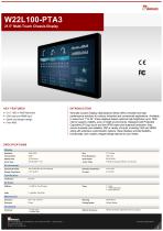 21.5" Multi-Touch Chassis Display W22L100-PTA3