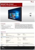 24" Intel® Core™ i5-1135G7 Chassis Panel PC W24IT3S-CHA2