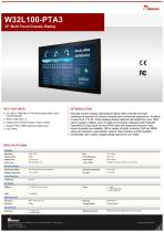 32" Multi-Touch Chassis Display W32L100-PTA3