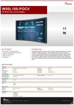 50" Multi-Touch Curved Display 50" Multi-Touch Curved Display