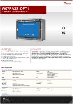 7" NXP i.MX6 Open Frame Panel PC W07FA3S-OFT1