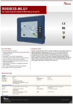 8.4" Intel® Celeron® N2930 G-WIN Defence Panel PC R08IB3S-MLU1