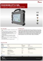 8.4" Intel® Pentium® N4200 Defence Ultra Rugged Tablet R08IP8M-RTU1ML