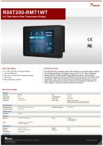 8.4" Rear Mount Wide Temperature Display R08T200-RMT1WT 