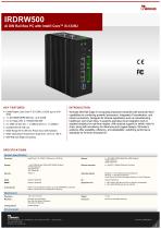 AI DIN Rail Box PC with Intel® Core™ i5-1335U IRDRW500