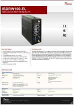 Intel® Celeron® N6211 DIN Rail Box PC IBDRW100-EL