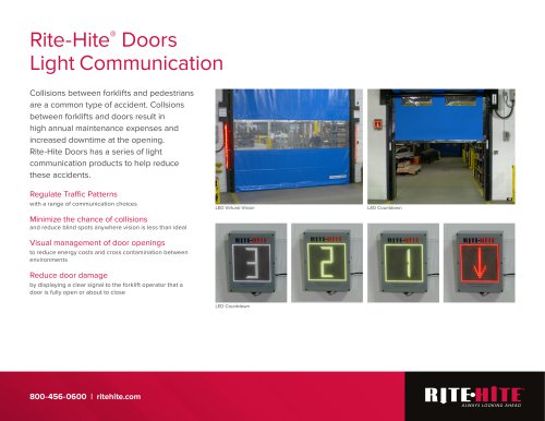 Door LED Communication