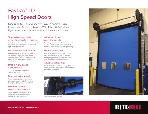 Fastrax LD Doors