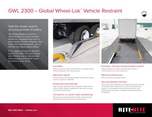 Global Wheel-lok 2300