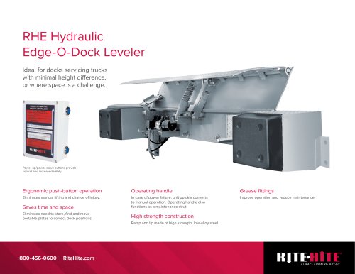 RHE Hydraulic Edge-O-Dock Leveler