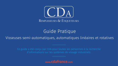 Guide du vissage