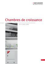 Chambres de croissance