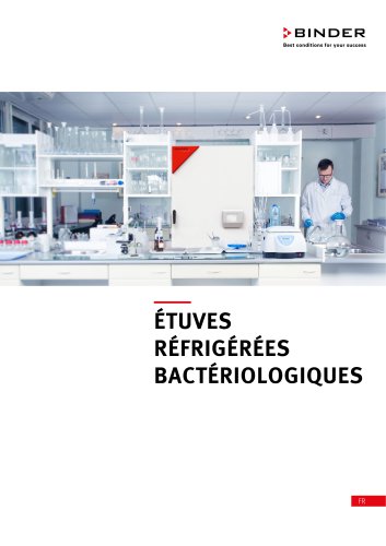 Étuves réfrigérées bactériologiques  Série KT | KB ECO | KB | KB PRO