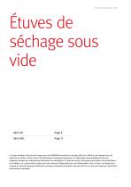 Étuves de séchage sous vide - 3