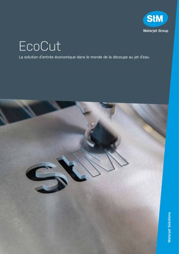 STM EcoCut -  Waterjet Solutions