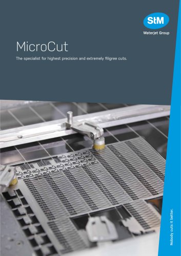 STM MicroCut - Waterjet Solutions