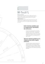 Cales métalliques, M-Tech®L, M-Tech®S, M-Tech®P - 5