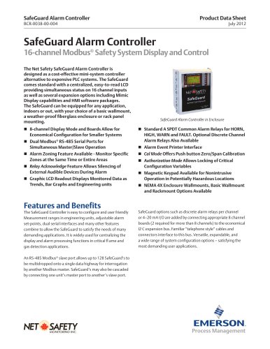 SafeGuard Alarm Controller