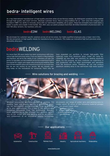 Presentation Business Unit WELDING