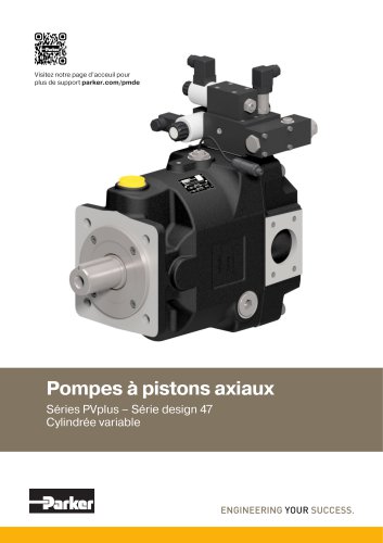 Pompes à pistons axiaux