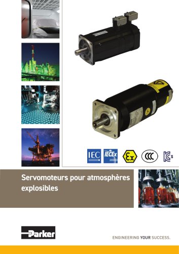 Servomoteurs pour atmosphères explosibles