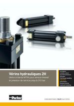 Vérins hydrauliques 2H