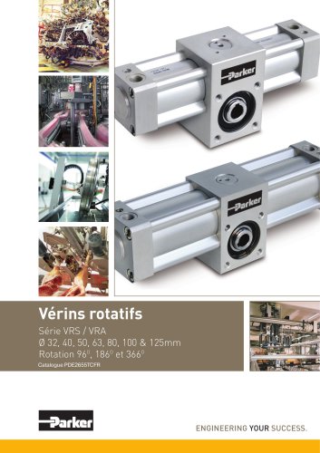 Vérins rotatifs