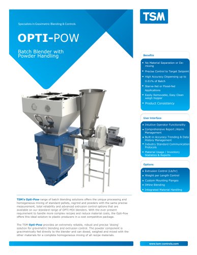 OPTIPOW SERIES