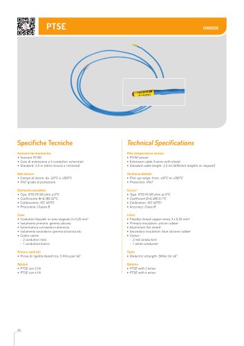 PTSE Temperature sensor