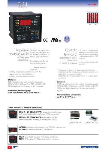 T154 Temperature monitoring unit