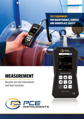 Test equipment for Maintenance and service