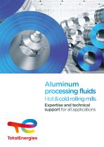 Aluminum processing fluids Hot & cold rolling mills