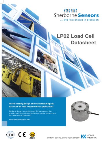 Sherborne Sensors LP02 Load Cell Datasheet