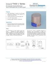 Sherborne Sensors T435 'L' Series Gravity Referenced Servo Inclinometer with 4-20mA Output