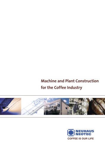 Machine and Plant Construction for the Coffee Industry