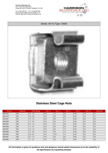 Series 40112 Type: CNSS