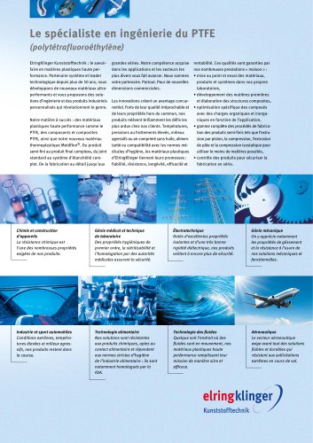 Le specialiste en ingenierie du PTFE