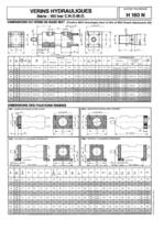 Vérins hydrauliques normalisés CNOMO - 160 bar - 3