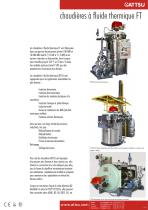 Chaudières à fluide thermique F T - 3