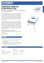 CDT-MOD Duct CO2 transmitter for duct with Modbus