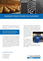 Bandes pour fours de cuisson - 1