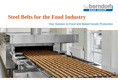 Steel Belts for the Food Industry